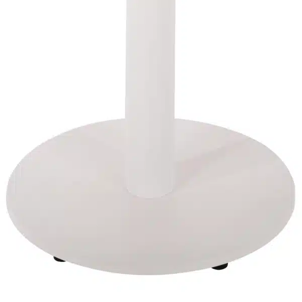 ΒΑΣΗ ΤΡΑΠΕΖΙΟΥ ΑΛΟΥΜΙΝΙΟΥ ΣΤΡΟΓΓΥΛΗ ΛΕΥΚΟ ΜΑΤ HM476.02 ΣΤΑΥΡΟΣ 48Χ48εκ Φ45Χ72Υεκ. - Image 6