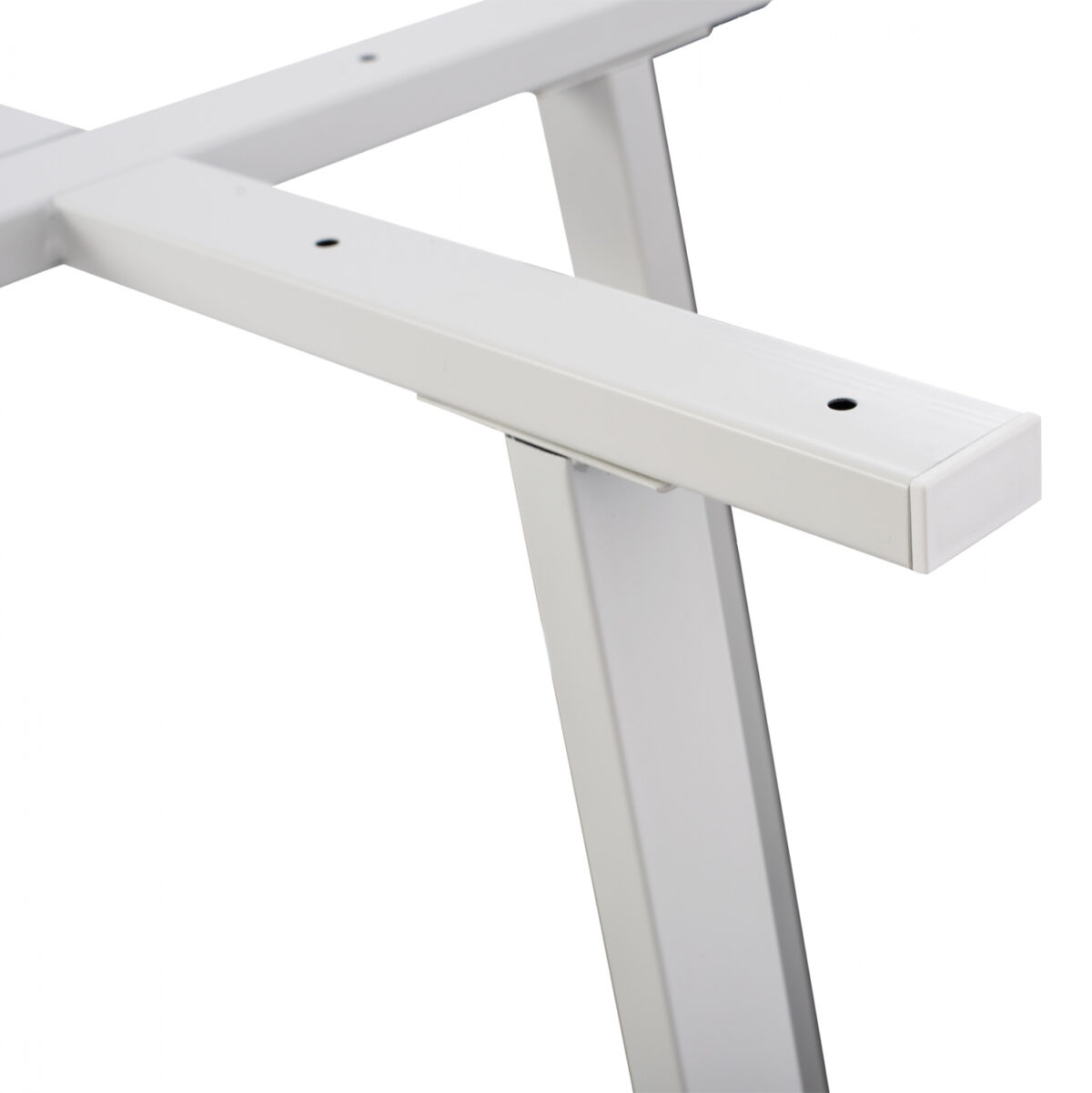 ΒΑΣΗ ΤΡΑΠΕΖΙΟΥ ΛΕΥΚΗ ΜΕΤΑΛΛΙΚΗ HM470.02 60x60x72 εκ. - Image 3