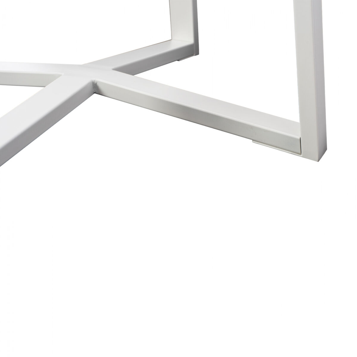 ΒΑΣΗ ΤΡΑΠΕΖΙΟΥ ΛΕΥΚΗ ΜΕΤΑΛΛΙΚΗ HM470.02 60x60x72 εκ. - Image 4