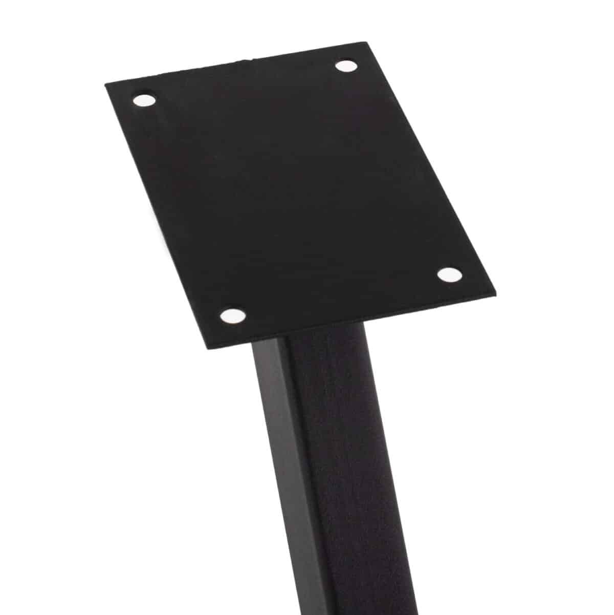 ΒΑΣΗ ΤΡΑΠΕΖΙΟΥ ΜΑΥΡΗ ΜΕΤΑΛΛΙΚΗ ΔΙΠΛΗ ΧΙΑΣΤΙ HM5917 130x72x71,5Υεκ. - Image 7