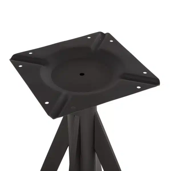 ΒΑΣΗ ΤΡΑΠΕΖΙΟΥ ΜΑΥΡΗ ΜΕΤΑΛΛΙΚΗ ΗΜ5918 37,5x37,5x73Y εκ. - Image 6