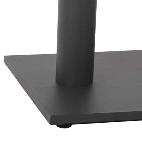 ΒΑΣΗ ΤΡΑΠΕΖΙΟΥ ΜΕΤΑΛΛΙΚΗ ΔΙΠΛΗ ΓΚΡΙ ΜΑΤ ΜΕ ΡΕΓΟΥΛΑΤΟΡΟΥΣ HM435.20 70Χ40Χ72Υεκ. - Image 5