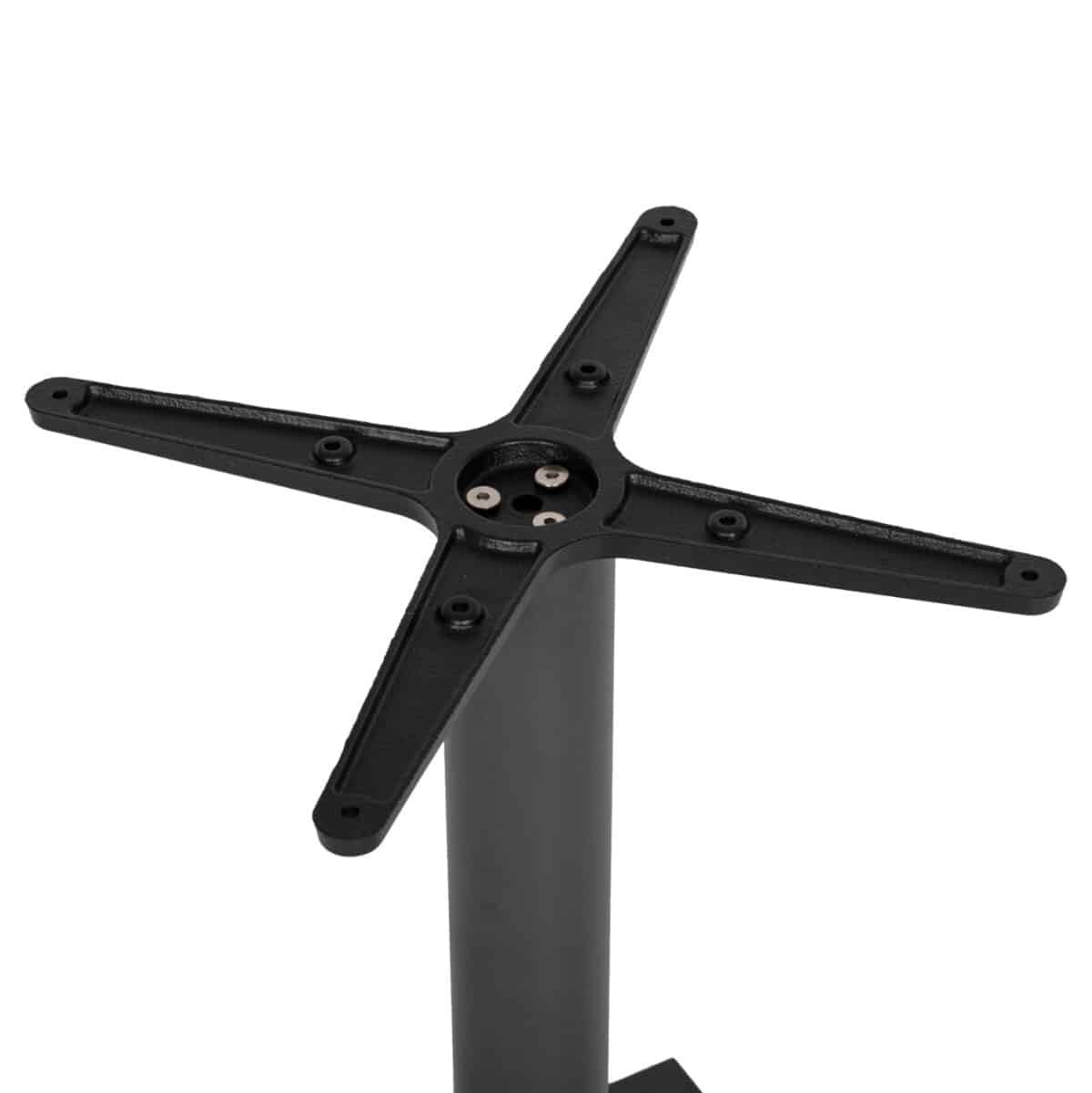 ΒΑΣΗ ΤΡΑΠΕΖΙΟΥ ΜΕΤΑΛΛΙΚΗ ΓΚΡΙ ΜΑΤ 45Χ45Χ71,5Yεκ. ΜΕ ΣΤΑΥΡΟ 45Χ45 ΚΑΙ ΡΕΓΟΥΛΑΤΟΡΟΥΣ HM438.20 - Image 4