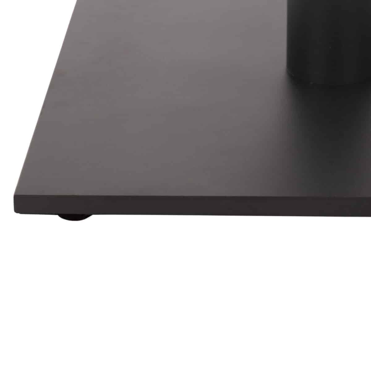 ΒΑΣΗ ΤΡΑΠΕΖΙΟΥ ΜΠΑΡ ΜΕΤΑΛΛΙΚΗ ΓΚΡΙ ΜΑΤ 45Χ45Χ107Yεκ. ΜΕ ΡΕΓΟΥΛΑΤΟΡΟΥΣ HM439.20 - Image 4