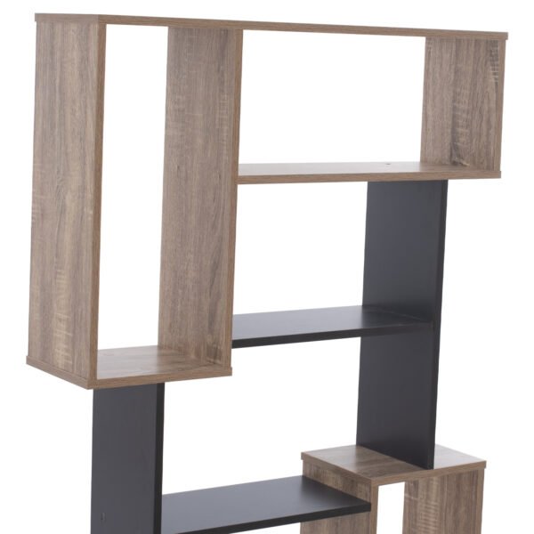 ΒΙΒΛΙΟΘΗΚΗ SHAY HM8768.02 85X22X140 ΓΚΡΙ - Image 4