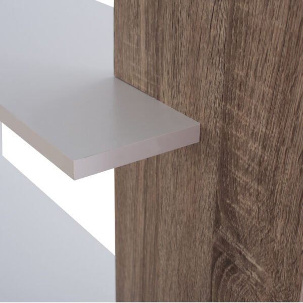 ΒΙΒΛΙΟΘΗΚΗ HARVEY HM8770 80X23X141 ΛΕΥΚΟ - Image 5