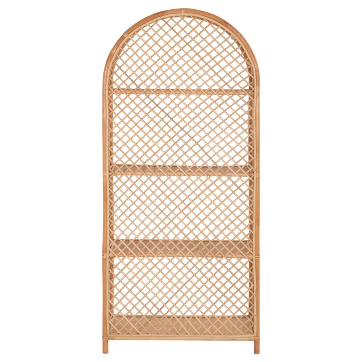 ΒΙΒΛΙΟΘΗΚΗ SIMOK HM9552 ΑΠΟ ΦΥΣΙΚΟ RATTAN ΣΕ ΦΥΣΙΚΟ ΧΡΩΜΑ 80x40x182Υεκ. - Image 6