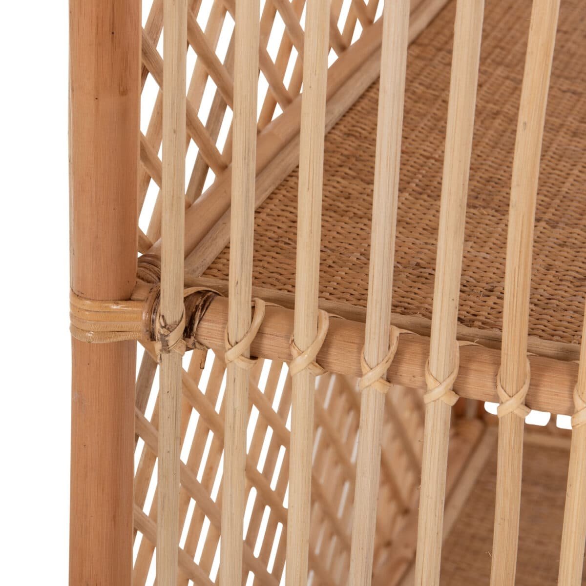 ΒΙΒΛΙΟΘΗΚΗ SIMOK HM9552 ΑΠΟ ΦΥΣΙΚΟ RATTAN ΣΕ ΦΥΣΙΚΟ ΧΡΩΜΑ 80x40x182Υεκ. - Image 8