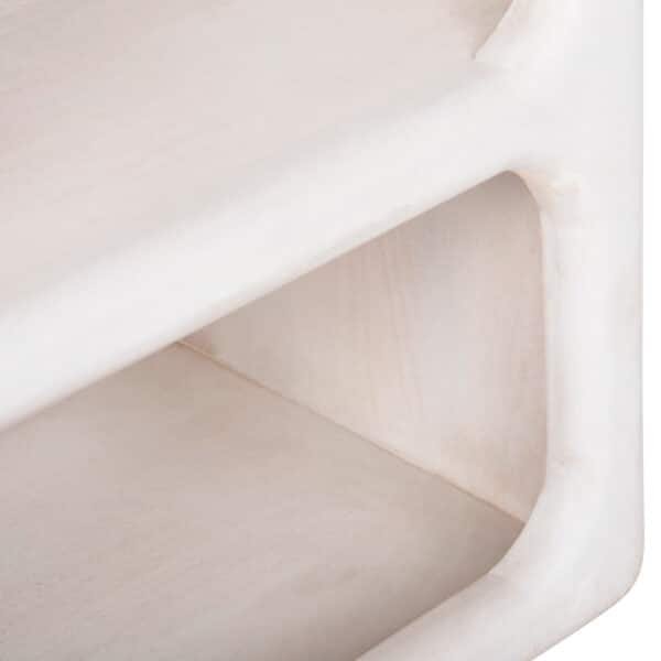 ΒΙΒΛΙΟΘΗΚΗ HANDYR HM9707 ΜΑΣΙΦ ΞΥΛΟ MANGO ΣΕ ΛΕΥΚΟ ΧΡΩΜΑ 100x35x165Yεκ. - Image 7