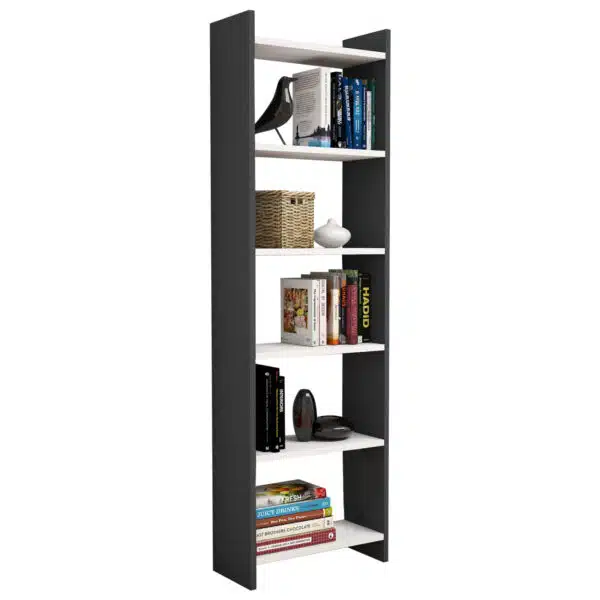 ΒΙΒΛΙΟΘΗΚΗ CLASSIKER HM9226.13 ΜΕΛΑΜΙΝΗΣ ΓΚΡΙ-ΛΕΥΚΟ 48