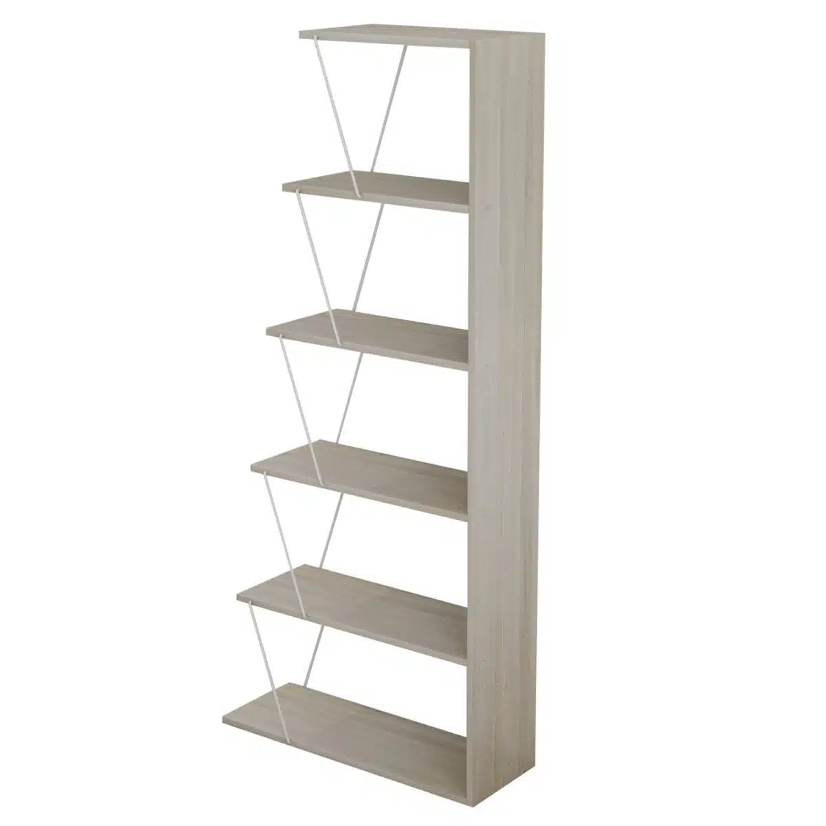 ΒΙΒΛΙΟΘΗΚΗ ΜΕΛΑΜΙΝΗΣ MINI TARS SONOMA ΛΕΥΚΟ HM2241.11 65x22-24x146Υεκ. - Image 4