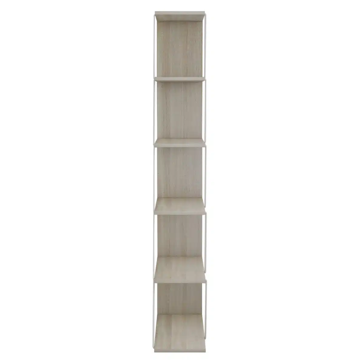ΒΙΒΛΙΟΘΗΚΗ ΜΕΛΑΜΙΝΗΣ MINI TARS SONOMA ΛΕΥΚΟ HM2241.11 65x22-24x146Υεκ. - Image 5