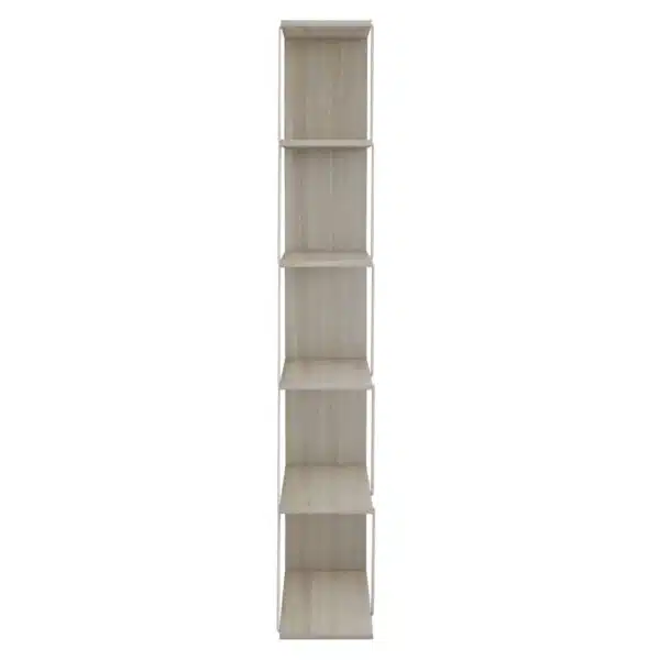 ΒΙΒΛΙΟΘΗΚΗ ΜΕΛΑΜΙΝΗΣ MINI TARS SONOMA ΛΕΥΚΟ HM2241.11 65x22-24x146Υεκ. - Image 5