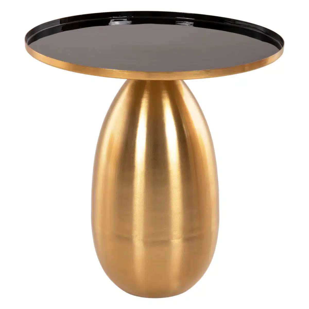 ΒΟΗΘΗΤΙΚΑ ΤΡΑΠΕΖΑΚΙΑ 2ΤΜΧ DEANNA HM9661 ΜΕΤΑΛΛΟ ΣΕ ΜΑΥΡΟ&ΧΡΥΣΟ Φ50,5 & Φ40,5εκ. - Image 4