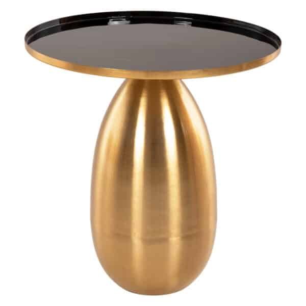 ΒΟΗΘΗΤΙΚΑ ΤΡΑΠΕΖΑΚΙΑ 2ΤΜΧ DEANNA HM9661 ΜΕΤΑΛΛΟ ΣΕ ΜΑΥΡΟ&ΧΡΥΣΟ Φ50,5 & Φ40,5εκ. - Image 4