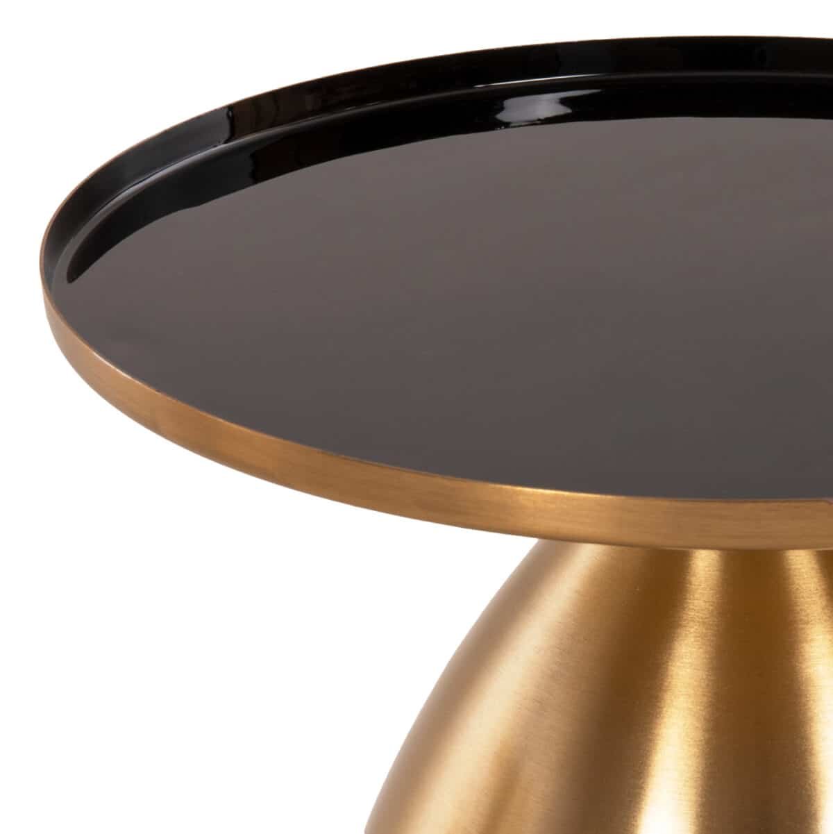 ΒΟΗΘΗΤΙΚΑ ΤΡΑΠΕΖΑΚΙΑ 2ΤΜΧ DEANNA HM9661 ΜΕΤΑΛΛΟ ΣΕ ΜΑΥΡΟ&ΧΡΥΣΟ Φ50,5 & Φ40,5εκ. - Image 6