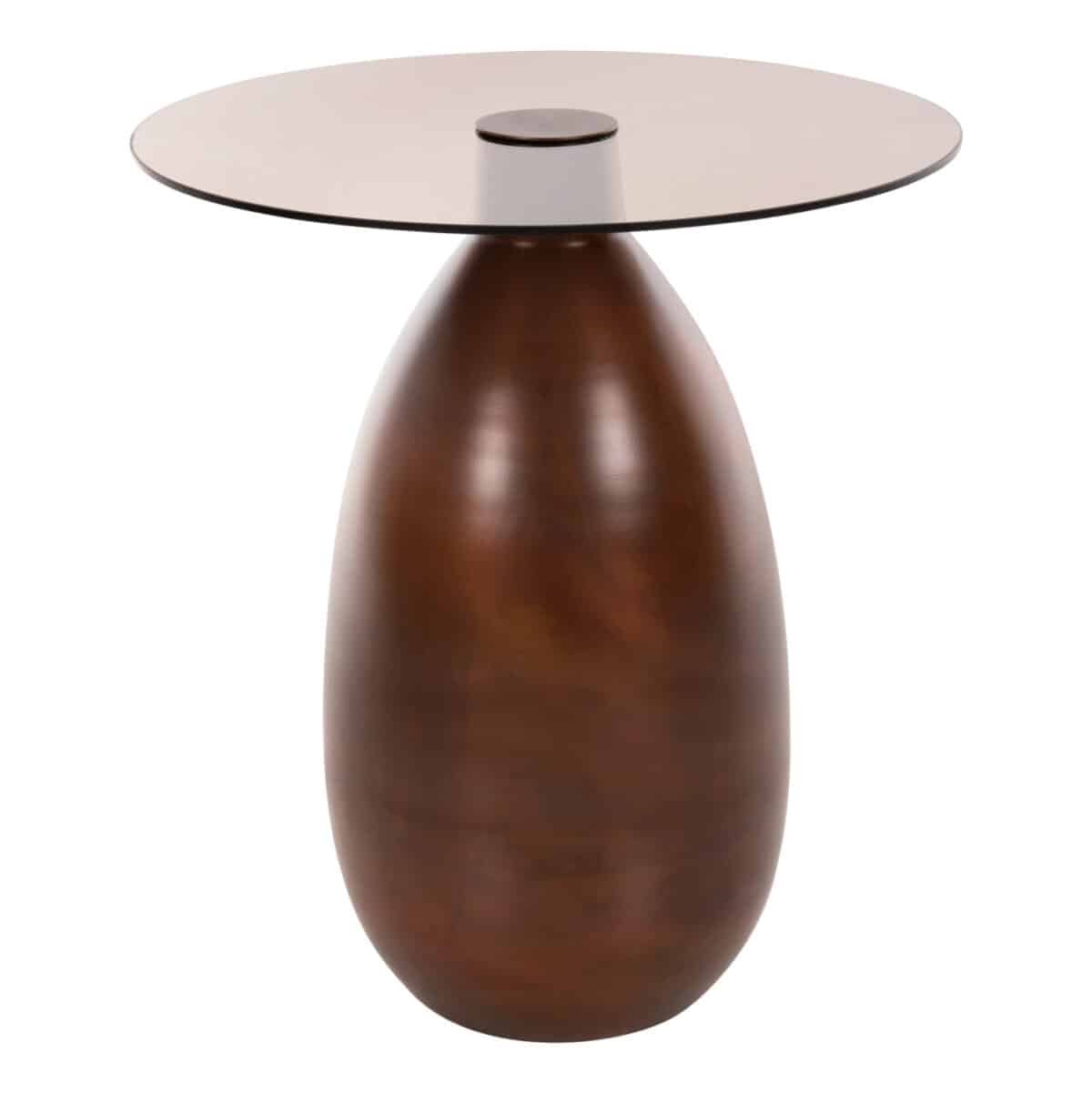 ΒΟΗΘΗΤΙΚΑ ΤΡΑΠΕΖΑΚΙΑ REGEN 2ΤΜΧ HM9666 ΜΕΤΑΛΛΟ ΧΑΛΚΙΝΟ-ΓΥΑΛΙ Φ44 & Φ40 εκ. - Image 4