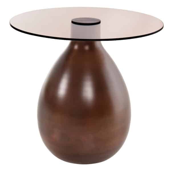 ΒΟΗΘΗΤΙΚΑ ΤΡΑΠΕΖΑΚΙΑ REGEN 2ΤΜΧ HM9666 ΜΕΤΑΛΛΟ ΧΑΛΚΙΝΟ-ΓΥΑΛΙ Φ44 & Φ40 εκ. - Image 5