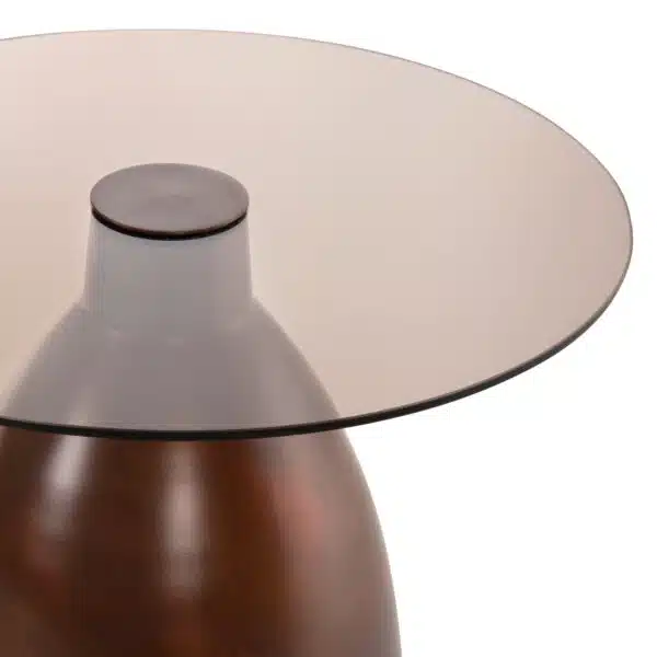 ΒΟΗΘΗΤΙΚΑ ΤΡΑΠΕΖΑΚΙΑ REGEN 2ΤΜΧ HM9666 ΜΕΤΑΛΛΟ ΧΑΛΚΙΝΟ-ΓΥΑΛΙ Φ44 & Φ40 εκ. - Image 6