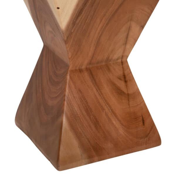 ΒΟΗΘΗΤΙΚΟ ΣΚΑΜΠΟ ANVIL HM9756 ΞΥΛΟ SUAR ΣΕ ΦΥΣΙΚΟ ΧΡΩΜΑ 30x30x46Yεκ. - Image 6