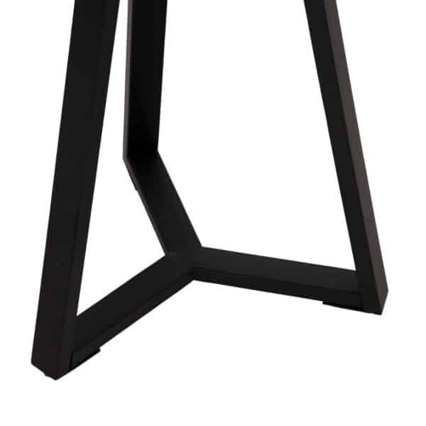 ΒΟΗΘΗΤΙΚΟ ΤΡΑΠΕΖΑΚΙ ROCKET HM9587.02 MDF ΓΚΡΙ ΜΑΡΜΑΡΟ-ΜΑΥΡΗ ΜΕΤΑΛΛΙΚΗ ΒΑΣΗ Φ45x55Υεκ. - Image 6