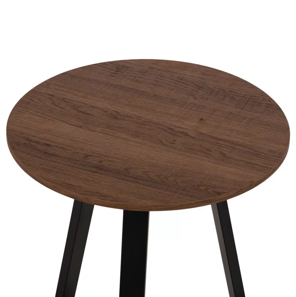 ΒΟΗΘΗΤΙΚΟ ΤΡΑΠΕΖΑΚΙ ROCKET HM9587.04 MDF ΚΑΡΥΔΙ-ΜΑΥΡΗ ΜΕΤΑΛΛΙΚΗ ΒΑΣΗ Φ45x55Υεκ. - Image 5