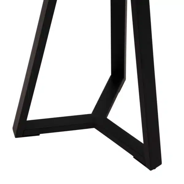ΒΟΗΘΗΤΙΚΟ ΤΡΑΠΕΖΑΚΙ ROCKET HM9587.04 MDF ΚΑΡΥΔΙ-ΜΑΥΡΗ ΜΕΤΑΛΛΙΚΗ ΒΑΣΗ Φ45x55Υεκ. - Image 6