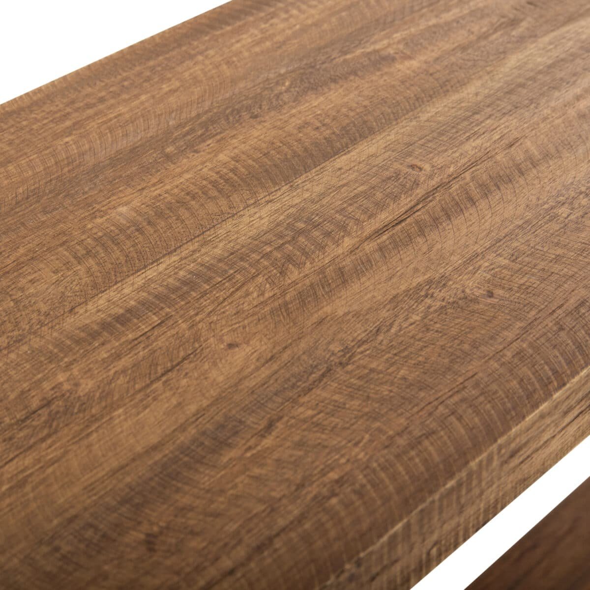 ΒΟΗΘΗΤΙΚΟ ΤΡΑΠΕΖΑΚΙ RANCH HM9752 ΞΥΛΟ ΜΑΟΝΙ ΣΕ ΦΥΣΙΚΟ ΧΡΩΜΑ 90x25x45Yεκ. - Image 4