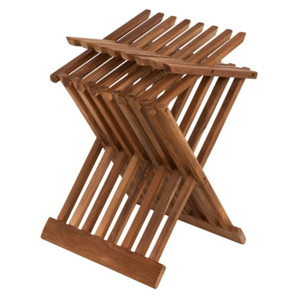 ΒΟΗΘΗΤΙΚΟ ΤΡΑΠΕΖΑΚΙ ΠΤΥΣΣΟΜΕΝΟ HM7896 ΤΕΑΚ ΣΕ ΦΥΣΙΚΟ ΧΡΩΜΑ 40x33x45Υ εκ. - Image 5