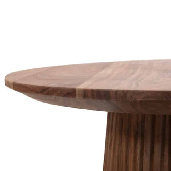 ΒΟΗΘΗΤΙΚΟ ΤΡΑΠΕΖΑΚΙ ΣΤΡΟΓΓΥΛΟ GROOT HM9698 ΜΑΣΙΦ ΑΚΑΚΙΑ- ΦΥΣΙΚΟ Φ45x44Υεκ. - Image 7