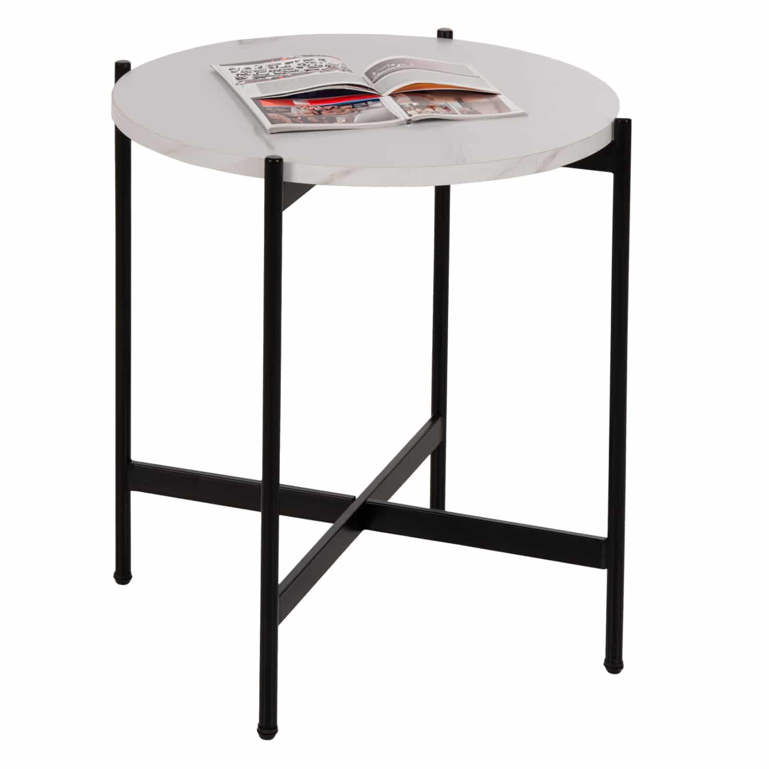 ΒΟΗΘΗΤΙΚΟ ΤΡΑΠΕΖΙ HM9589.05 MDF ΛΕΥΚΟ ΜΑΡΜΑΡΟ-ΜΑΥΡΗ ΜΕΤΑΛΛΙΚΗ ΒΑΣΗ Φ50x55Υεκ. ΒΟΗΘΗΤΙΚΟ ΤΡΑΠΕΖΙ HM9589.05 MDF ΛΕΥΚΟ ΜΑΡΜΑΡΟ-ΜΑΥΡΗ ΜΕΤΑΛΛΙΚΗ ΒΑΣΗ Φ50x55Υεκ.