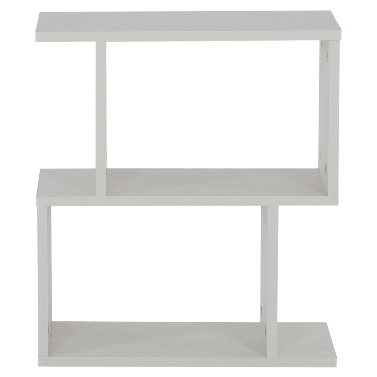 ΒΟΗΘΗΤΙΚΟ ΤΡΑΠΕΖΙ ΜΕ ΡΑΦΙΑ AMABELLA ΜΕΛΑΜΙΝΗ ΛΕΥΚΗ HM8956.13 45x17x52Yεκ. - Image 3