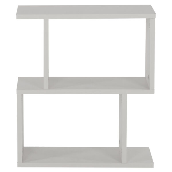 ΒΟΗΘΗΤΙΚΟ ΤΡΑΠΕΖΙ ΜΕ ΡΑΦΙΑ AMABELLA ΜΕΛΑΜΙΝΗ ΛΕΥΚΗ HM8956.13 45x17x52Yεκ. - Image 3