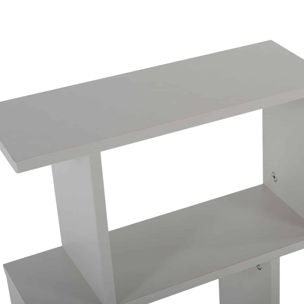 ΒΟΗΘΗΤΙΚΟ ΤΡΑΠΕΖΙ ΜΕ ΡΑΦΙΑ AMABELLA ΜΕΛΑΜΙΝΗ ΛΕΥΚΗ HM8956.13 45x17x52Yεκ. - Image 4