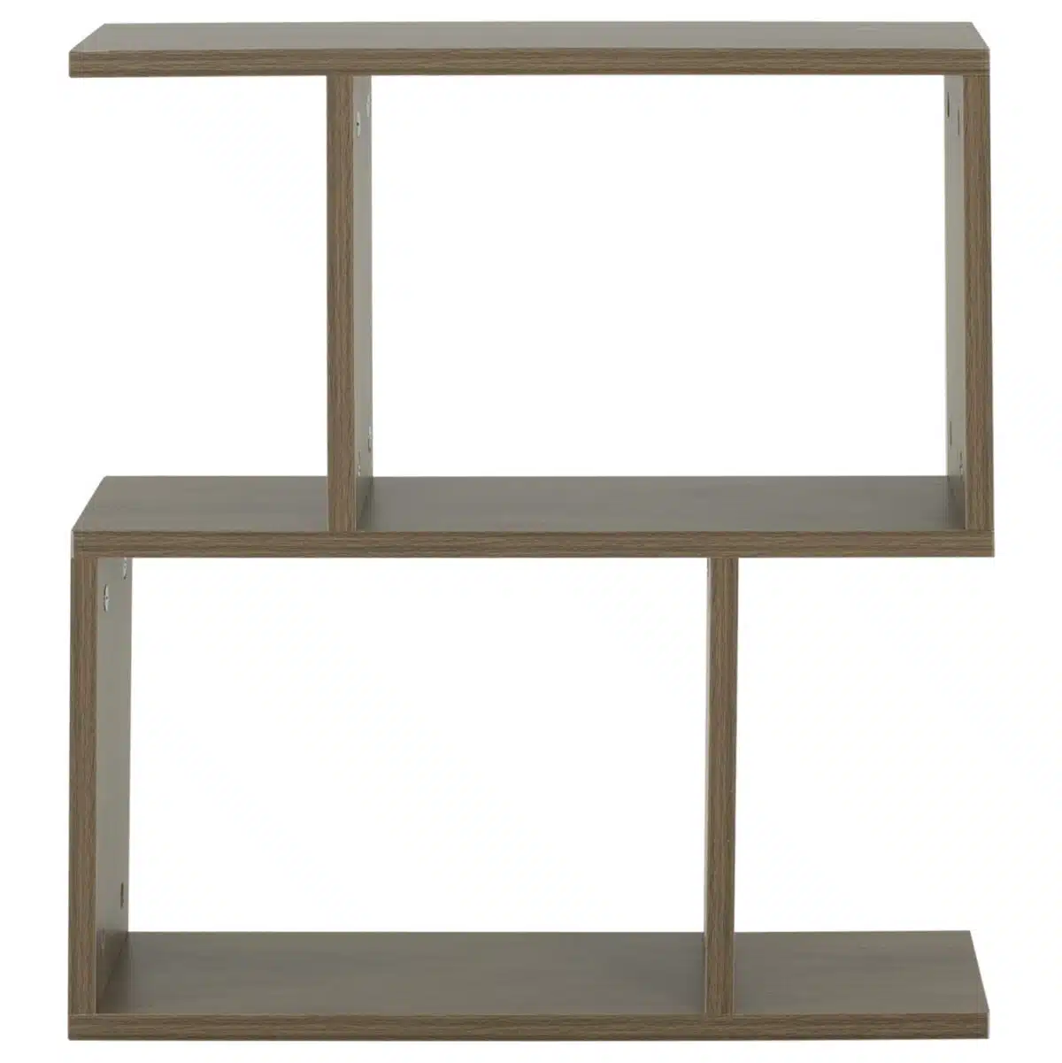 ΒΟΗΘΗΤΙΚΟ ΤΡΑΠΕΖΙ ΜΕ ΡΑΦΙΑ AMEER ΜΕΛΑΜΙΝΗ ΣΕ OLIVE GREY ΧΡΩΜΑ HM8881.12 50x17x56Υεκ. - Image 3