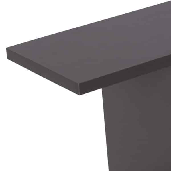 ΒΟΗΘΗΤΙΚΟ ΤΡΑΠΕΖΙ ΜΕ ΡΑΦΙΑ AMEER ΜΕΛΑΜΙΝΗ ΣΕ ΧΡΩΜΑ ΓΚΡΙ HM8881.20 50x17x56Υεκ. - Image 4