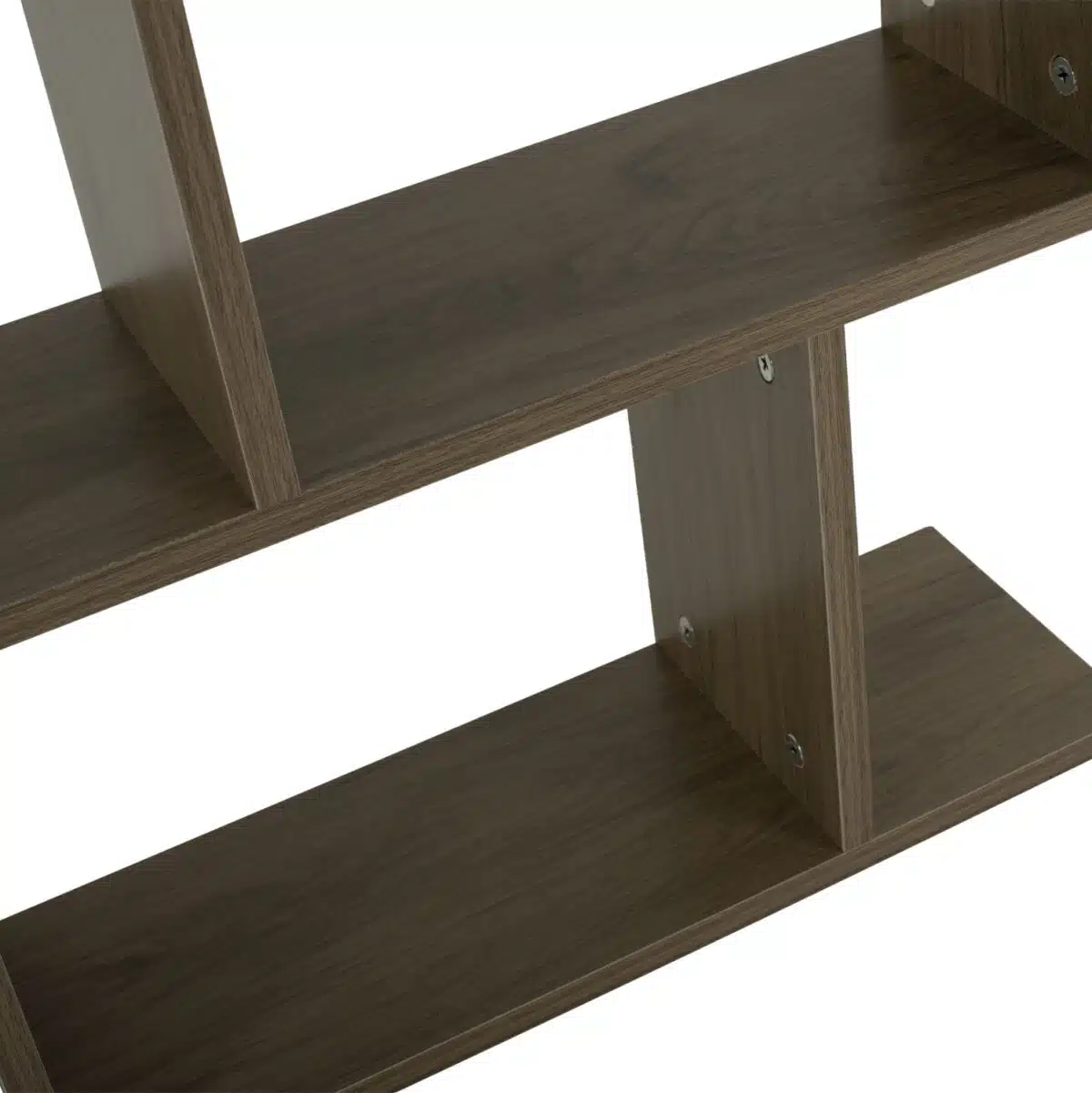 ΒΟΗΘΗΤΙΚΟ ΤΡΑΠΕΖΙ ΜΕ ΡΑΦΙΑ AMEER ΜΕΛΑΜΙΝΗ ΣΕ OLIVE GREY ΧΡΩΜΑ HM8881.12 50x17x56Υεκ. - Image 5