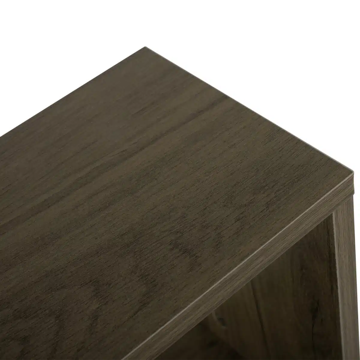 ΒΟΗΘΗΤΙΚΟ ΤΡΑΠΕΖΙ ΜΕ ΡΑΦΙΑ AMEER ΜΕΛΑΜΙΝΗ ΣΕ OLIVE GREY ΧΡΩΜΑ HM8881.12 50x17x56Υεκ. - Image 6