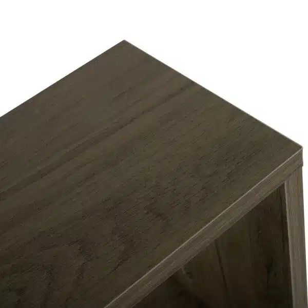 ΒΟΗΘΗΤΙΚΟ ΤΡΑΠΕΖΙ ΜΕ ΡΑΦΙΑ AMEER ΜΕΛΑΜΙΝΗ ΣΕ OLIVE GREY ΧΡΩΜΑ HM8881.12 50x17x56Υεκ. - Image 6