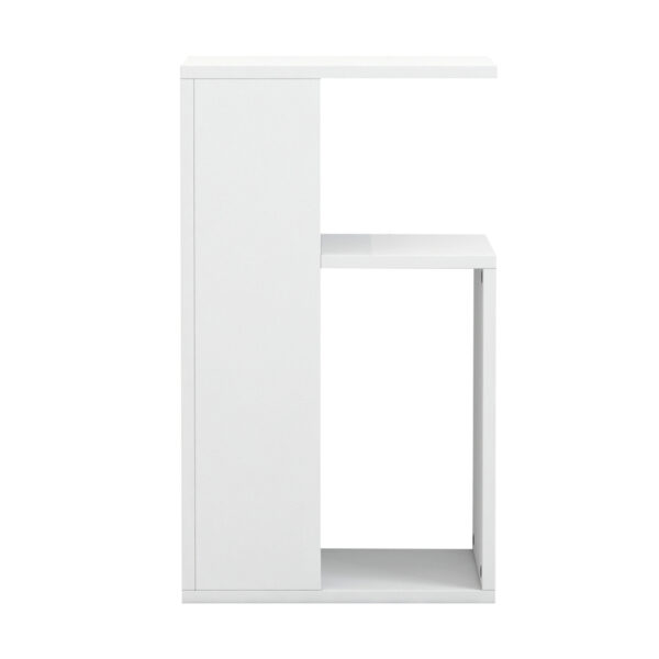 ΒΟΗΘΗΤΙΚΟ ΤΡΑΠΕΖΙ DAWN ΜΕΛΑΜΙΝΗΣ ΛΕΥΚΟ 35X29,5X60Yεκ.HM8880.11 - Image 5