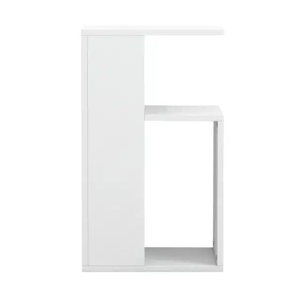 ΒΟΗΘΗΤΙΚΟ ΤΡΑΠΕΖΙ DAWN ΜΕΛΑΜΙΝΗΣ ΛΕΥΚΟ 35X29,5X60Yεκ.HM8880.11 - Image 5