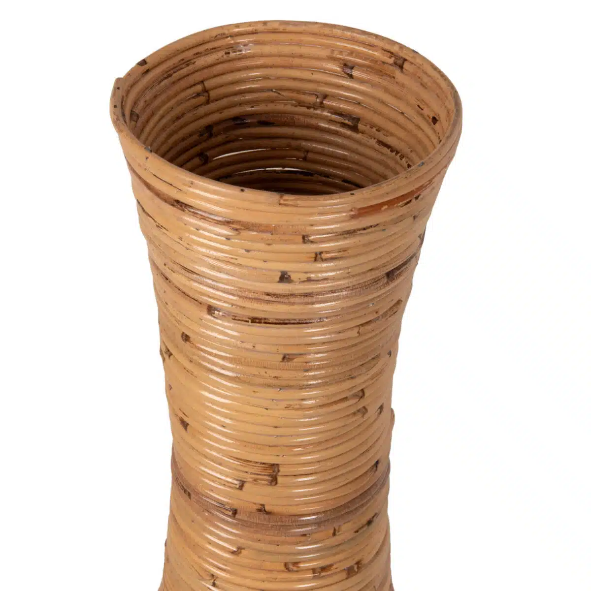 ΔΙΑΚΟΣΜΗΤΙΚΟ ΒΑΖΟ ΔΑΠΕΔΟΥ HM7852 RATTAN ΣΕ ΦΥΣΙΚΟ Φ30x100Yεκ. - Image 5