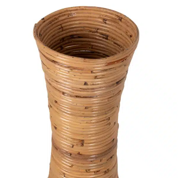 ΔΙΑΚΟΣΜΗΤΙΚΟ ΒΑΖΟ ΔΑΠΕΔΟΥ HM7852 RATTAN ΣΕ ΦΥΣΙΚΟ Φ30x100Yεκ. - Image 5