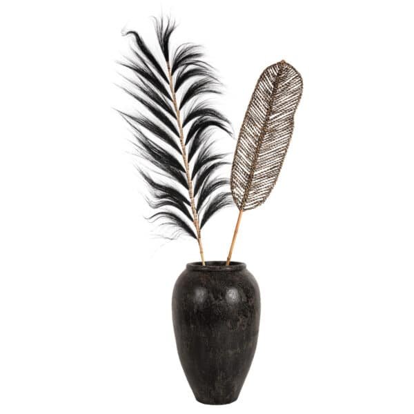 ΔΙΑΚΟΣΜΗΤΙΚΟ ΦΥΛΛΟ HM7850 ΑΓΡΙΟ ΖΑΧΑΡΟΚΑΛΑΜΟ ΣΕ ΜΑΥΡΗ & ΦΥΣΙΚΗ ΑΠΟΧΡΩΣΗ 80x225x2 εκ. - Image 6