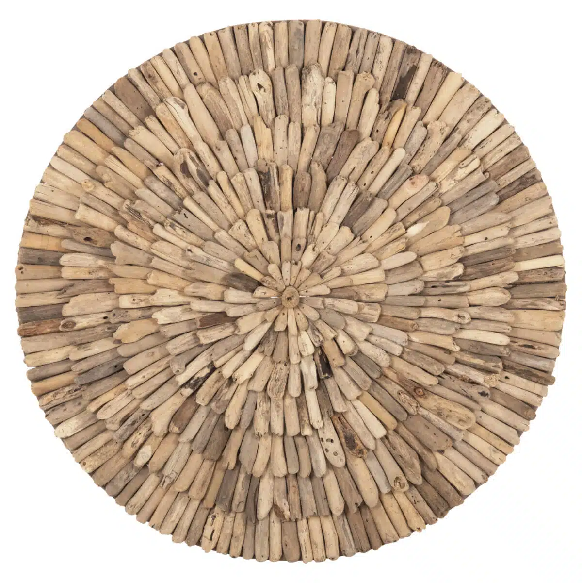ΔΙΑΚΟΣΜΗΤΙΚΟ ΤΟΙΧΟΥ ΣΤΡΟΓΓΥΛΟ CHIIKI HM4299 DRIFTWOOD ΣΕ ΦΥΣΙΚΟ Φ80 εκ. - Image 3
