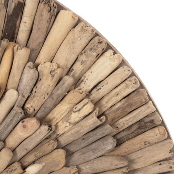 ΔΙΑΚΟΣΜΗΤΙΚΟ ΤΟΙΧΟΥ ΣΤΡΟΓΓΥΛΟ CHIIKI HM4299 DRIFTWOOD ΣΕ ΦΥΣΙΚΟ Φ80 εκ. - Image 5