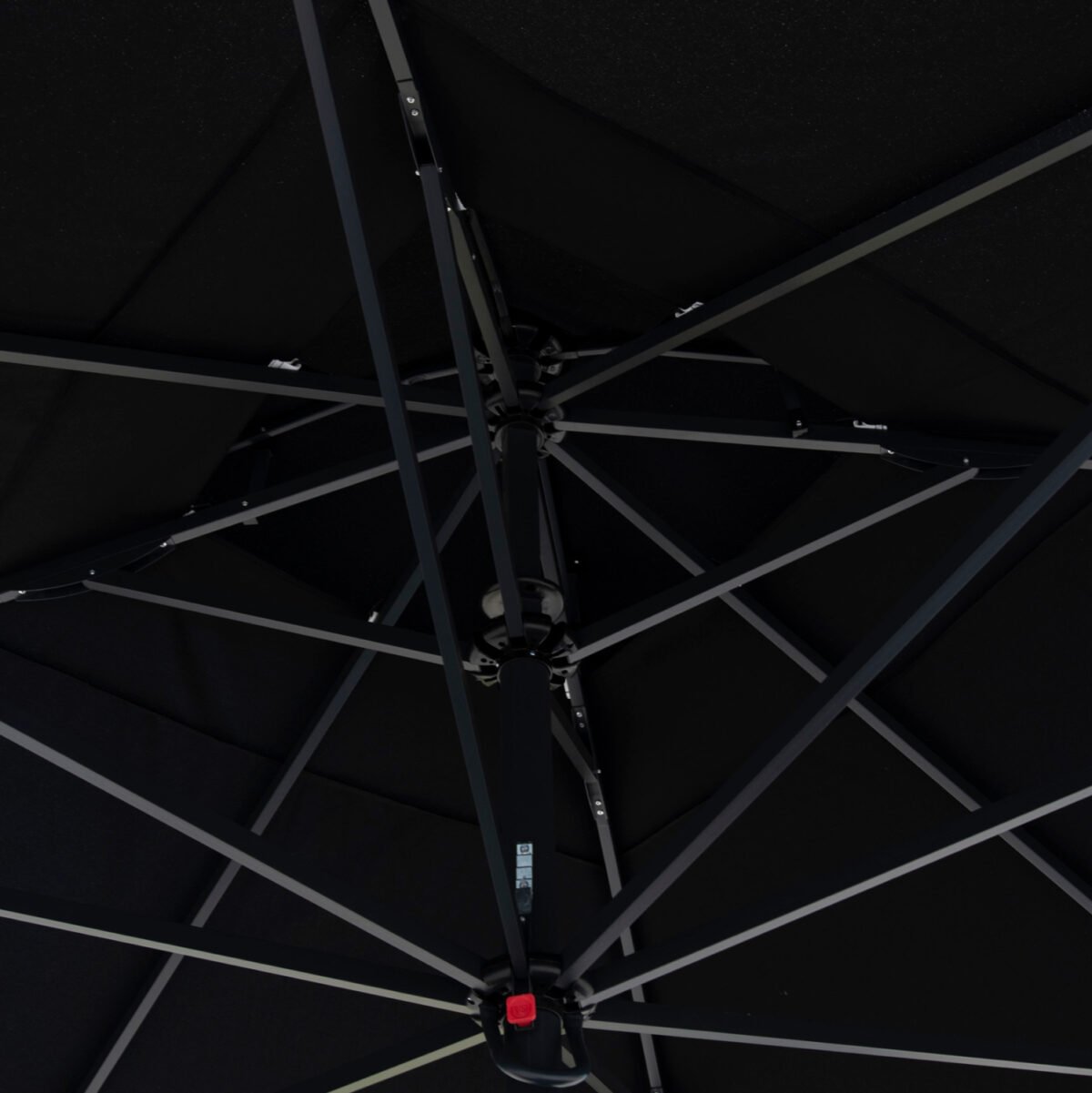 ΕΠΑΓΓΕΛΜΑΤΙΚΗ ΟΜΠΡΕΛΑ ALU ΤΗΛΕΣΚΟΠΙΚΗ HM6031.03 4x4x2,95-4Μ ΜΕ ΜΑΥΡΟ ΑΚΡΥΛΙΚΟ ΠΑΝΙ - Image 5