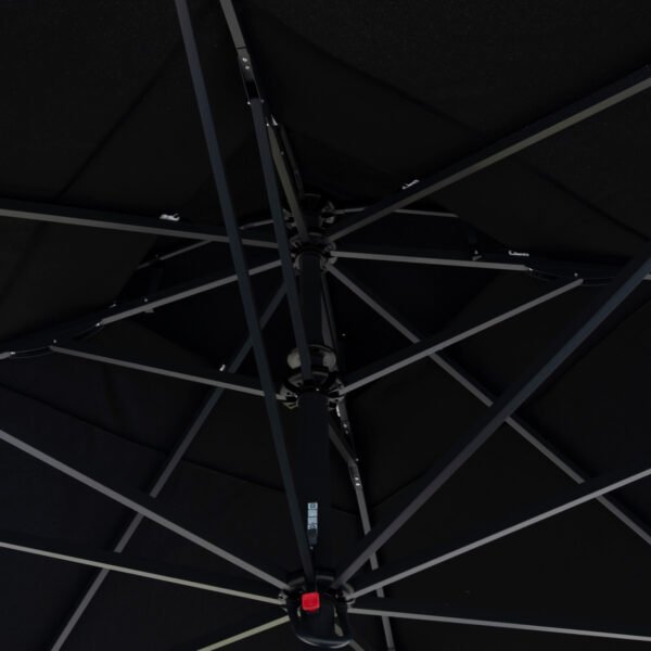 ΕΠΑΓΓΕΛΜΑΤΙΚΗ ΟΜΠΡΕΛΑ ALU ΤΗΛΕΣΚΟΠΙΚΗ HM6031.03 4x4x2,95-4Μ ΜΕ ΜΑΥΡΟ ΑΚΡΥΛΙΚΟ ΠΑΝΙ - Image 5