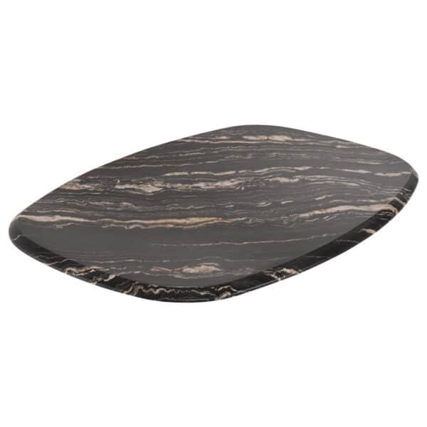 ΕΠΙΦΑΝΕΙΑ ΤΡΑΠΕΖΙΟΥ 5787 WERZALIT HM5916.15 BLACK GOLD MARBLE 146X94 εκ. - Image 3