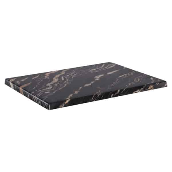 ΕΠΙΦΑΝΕΙΑ ΤΡΑΠΕΖΙΟΥ WERZALIT 120Χ80Χ3.5εκ. BLACK GOLD MARBLE HM5630.15 - Image 3
